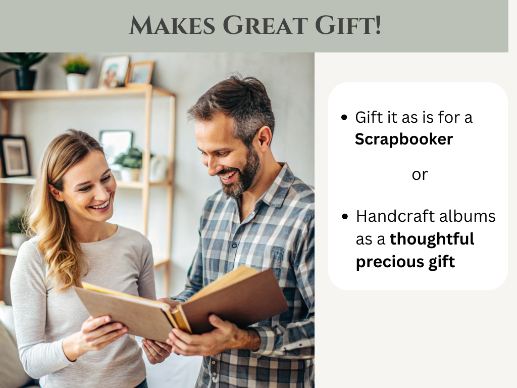 CrafTreat Accordion Hinge Book 1 - Kraft