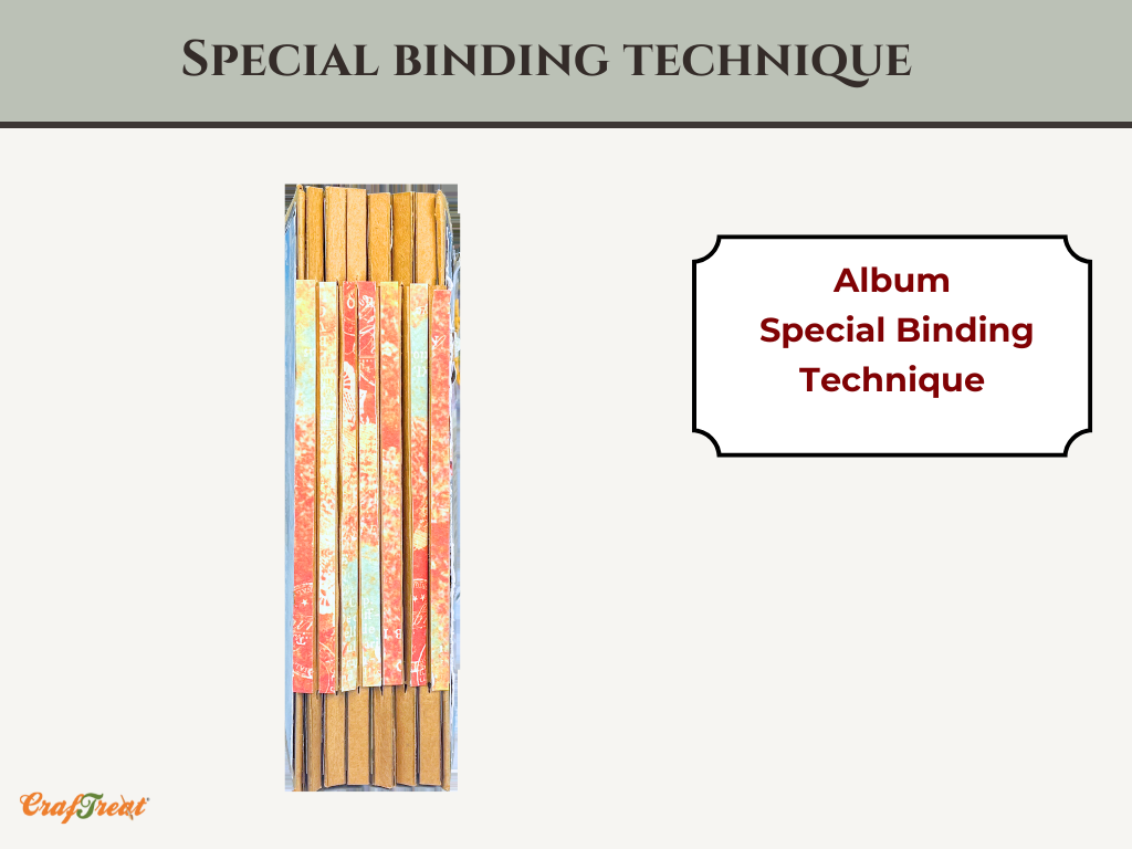 CrafTreat Accordion Hinge Book 1 - Kraft