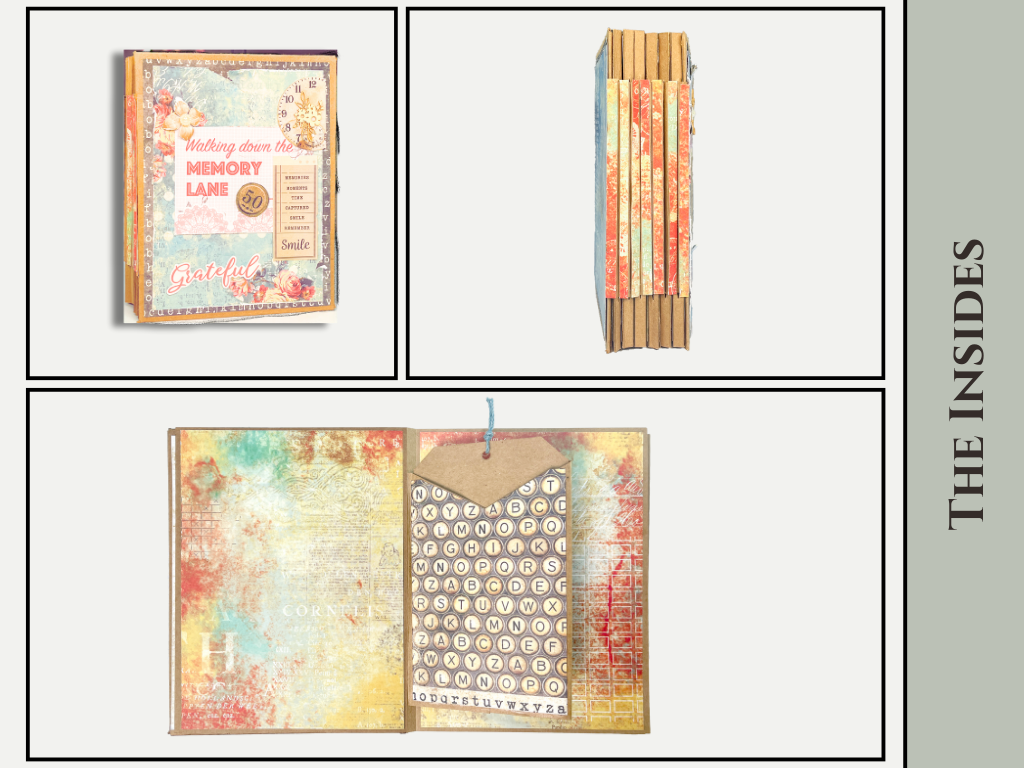 CrafTreat Accordion Hinge Book 1 - Kraft