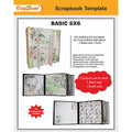 Basic 6x6 Scrapbook Templates