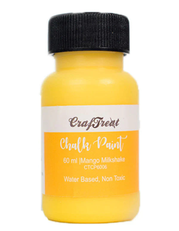 CrafTreat Mango Milkshake Chalk Paint 60ml