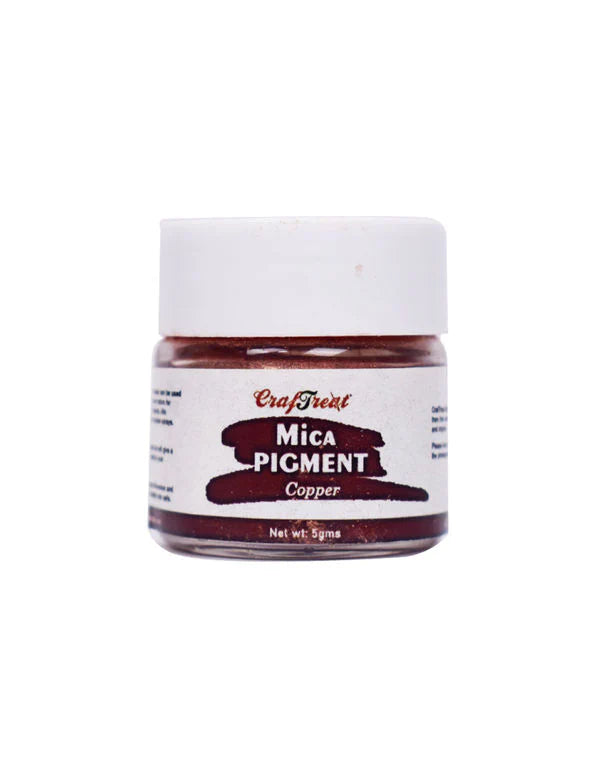 CrafTreat Copper Mica Pigment Powder 5gms per pack