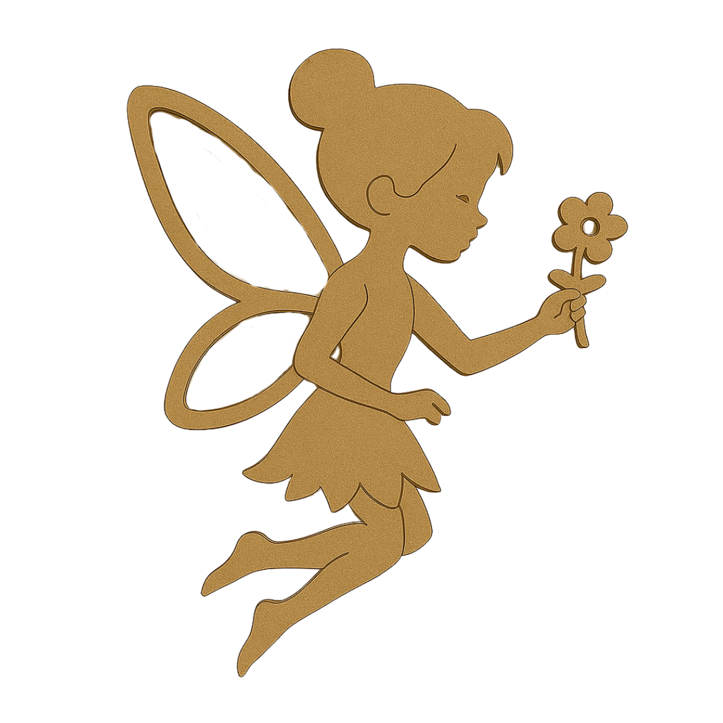 CrafTreat 3D Shaker Chipboards - Fairy