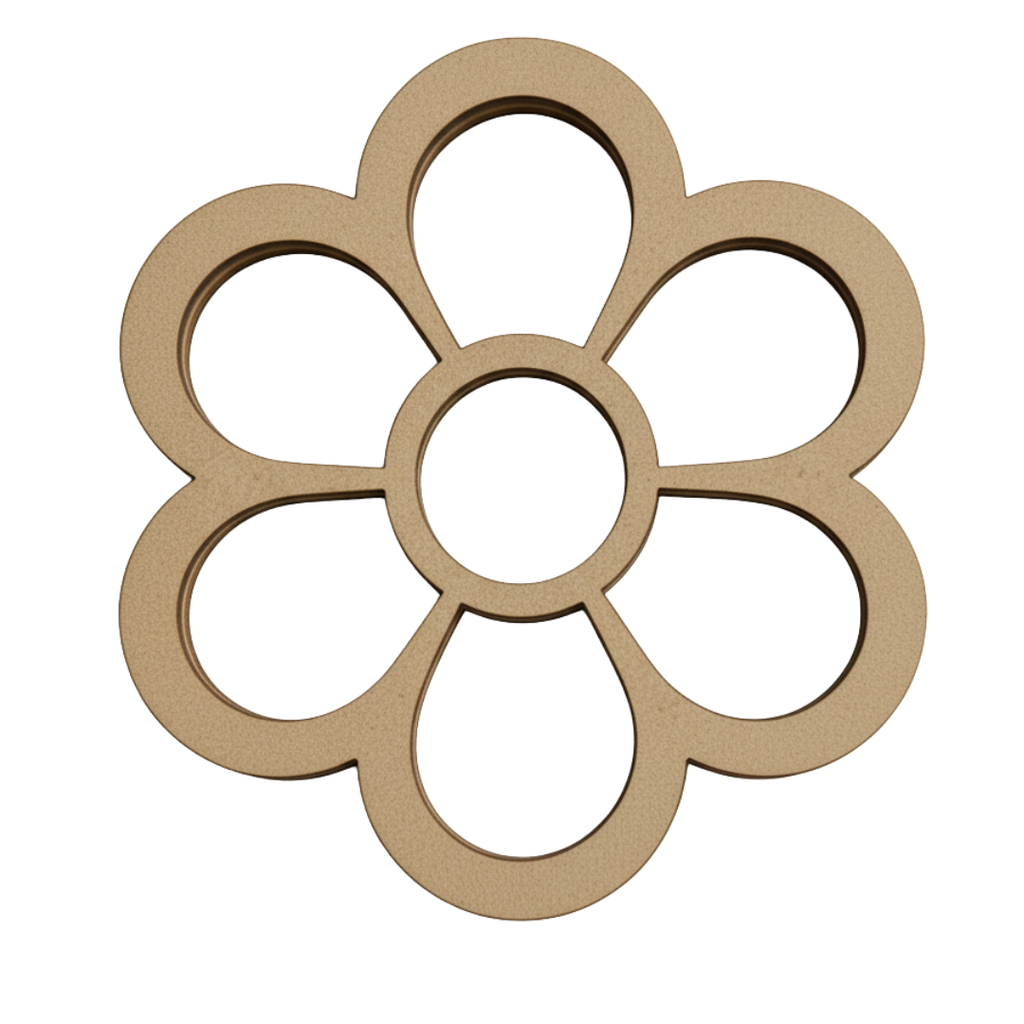 CrafTreat 3D Shaker Chipboards - Flower
