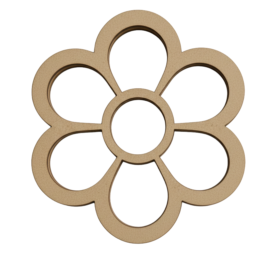 CrafTreat 3D Shaker Chipboards - Flower