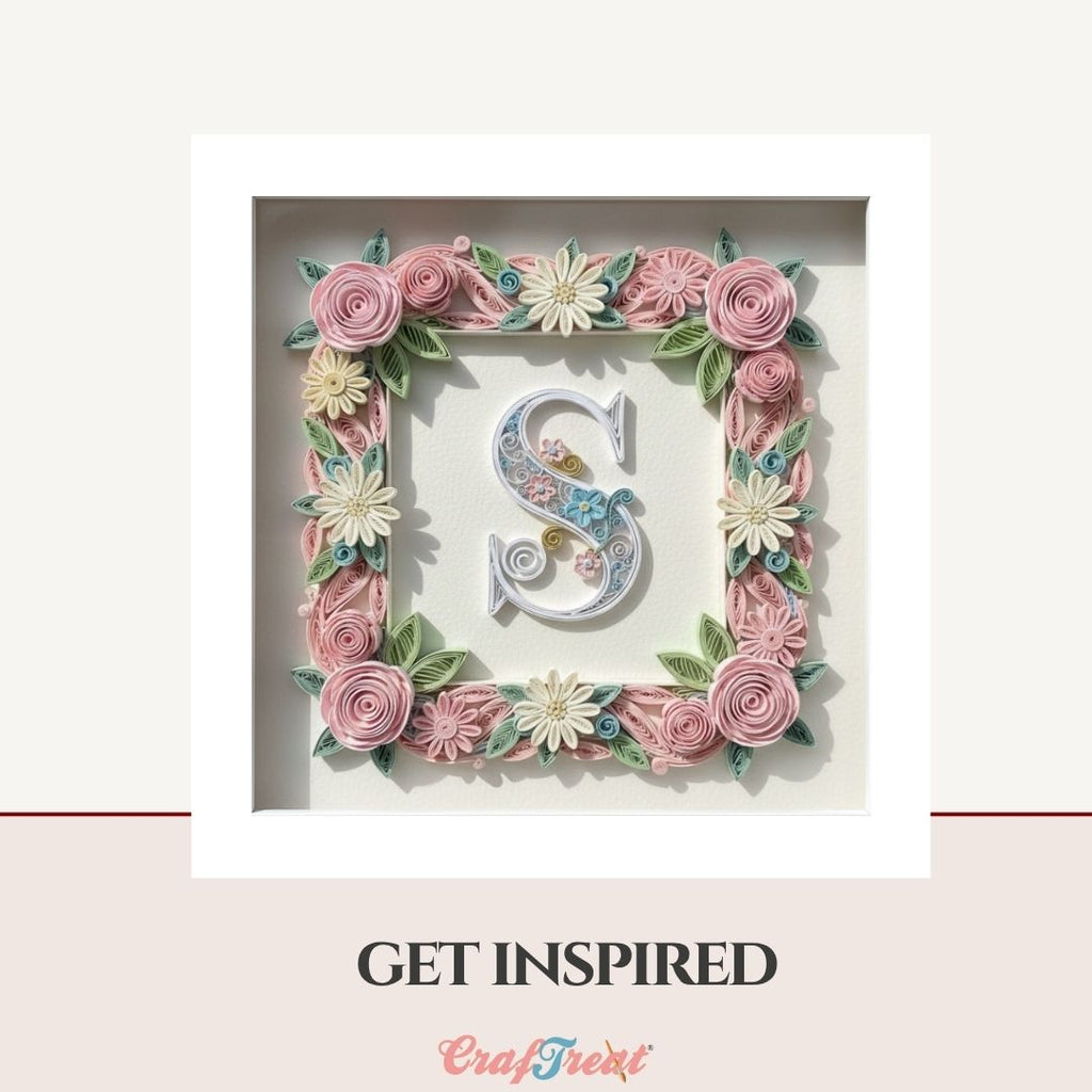 CrafTreat 3D Fold Shapes - Shadow Box White - Square 4pcs