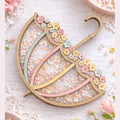 CrafTreat 3D Shaker Chipboards - Umbrella