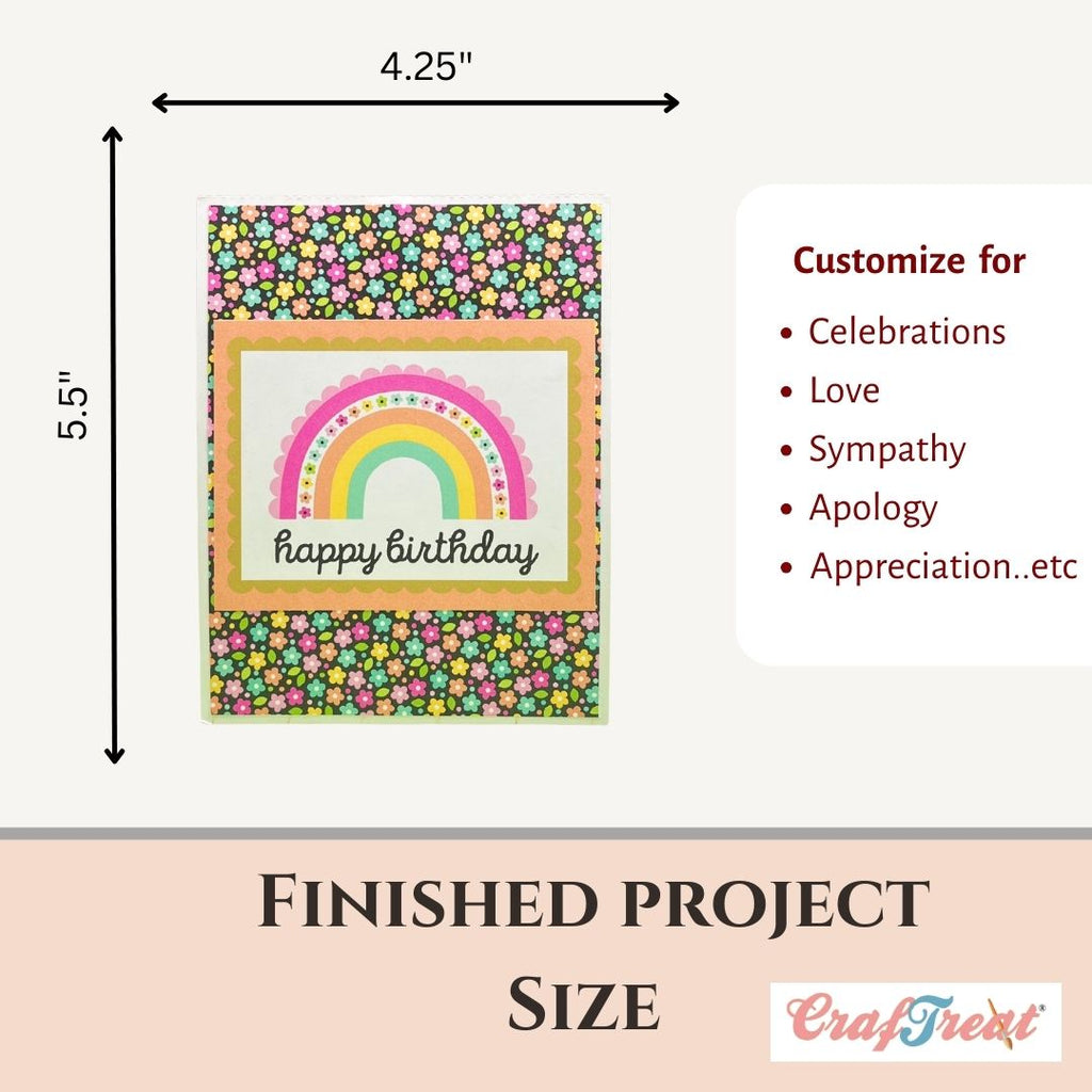 CrafTreat Card Blanks - Twist Turn Pop up Card