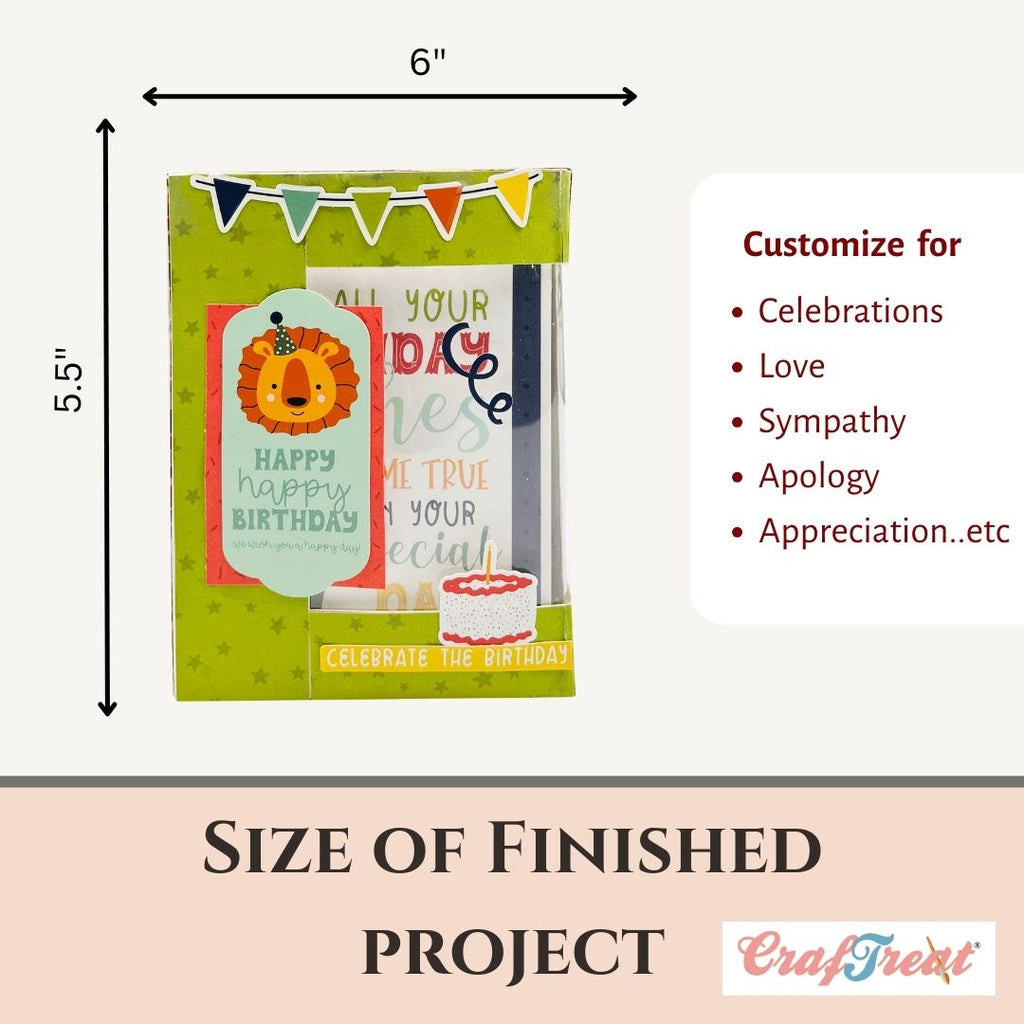 CrafTreat Card Blanks - Acetate window Card Box