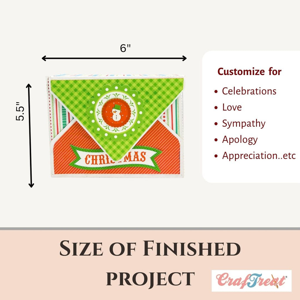 CrafTreat Card Blanks - Envelope Card Box