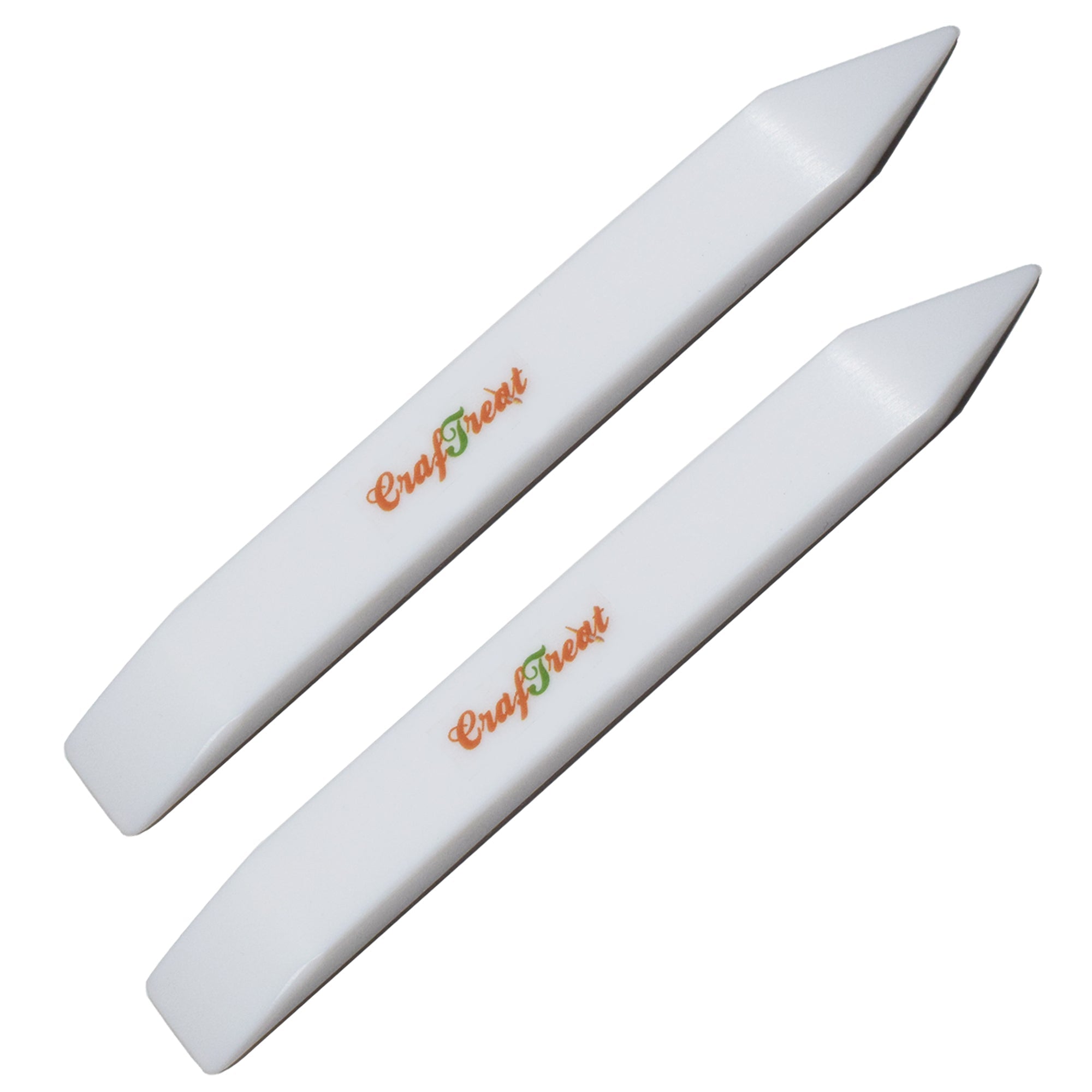 CrafTreat Teflon Bone Folder and Scoring Tool - Large Paper Scorer 2 Pcs