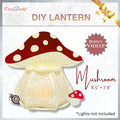 CrafTreat DIY Paper Lanterns - Mushroom