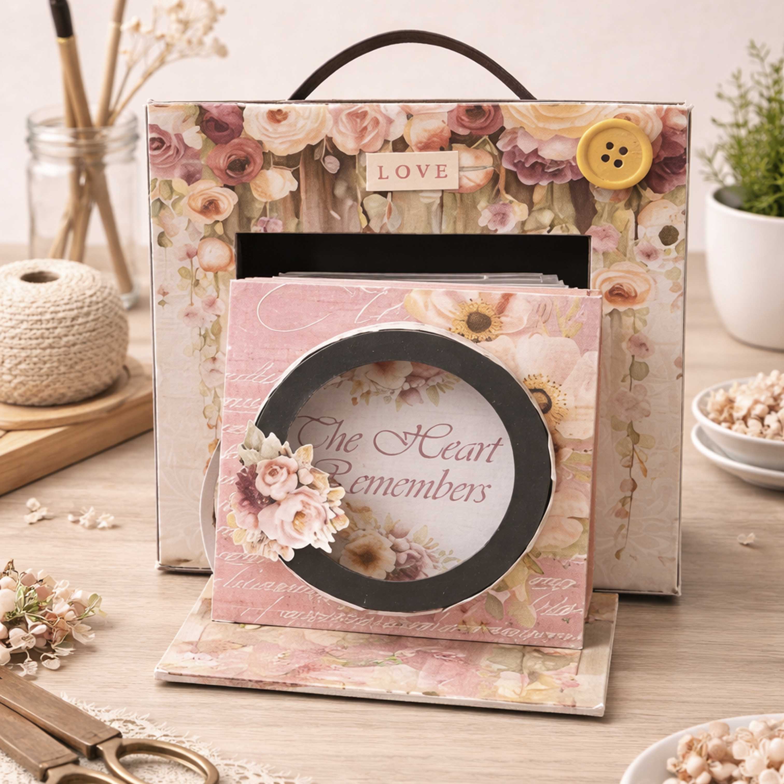 CrafTreat Vintage Camera Class Kit - Kraft