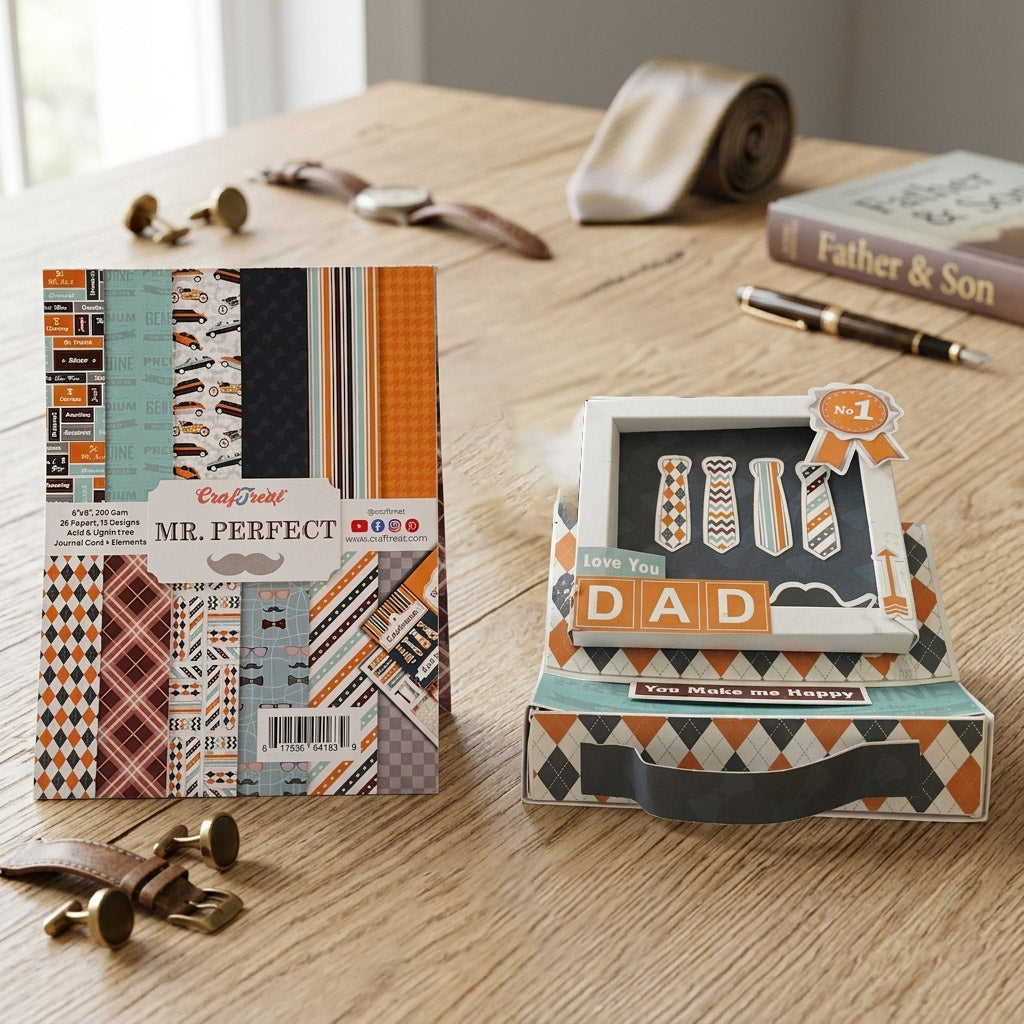 CrafTreat Easel Box Folio Class Kit - White