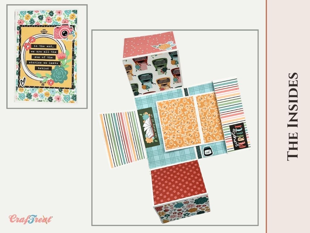Craftreat Scrapbook Blank Quick Folio - Blissful