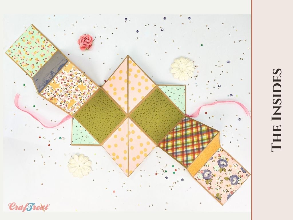 Craftreat Scrapbook Blank Quick Folio - Squash Accordion