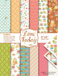 CrafTreat Paper Pad - Live Today 6"x 8"