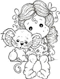 Magnolia Cling Stamp Tilda Millie the Mouse