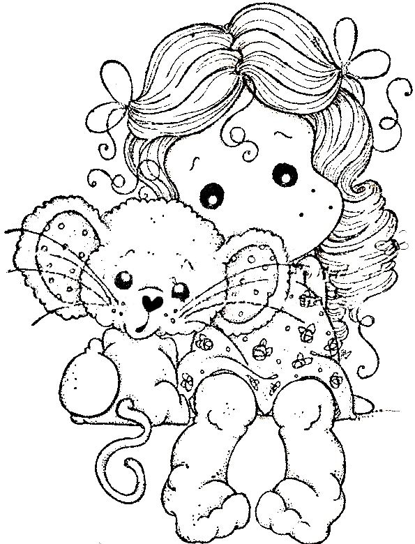 Magnolia Cling Stamp Tilda Millie the Mouse
