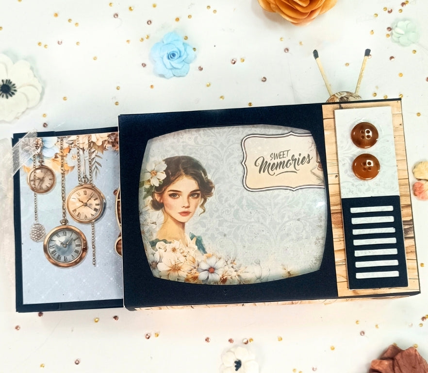 CrafTreat Paper Pack Nostalgia 6"x 8" Inches