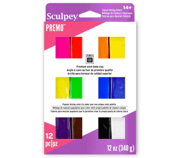 Premo Multipack Metallics And Glitters 12pcs