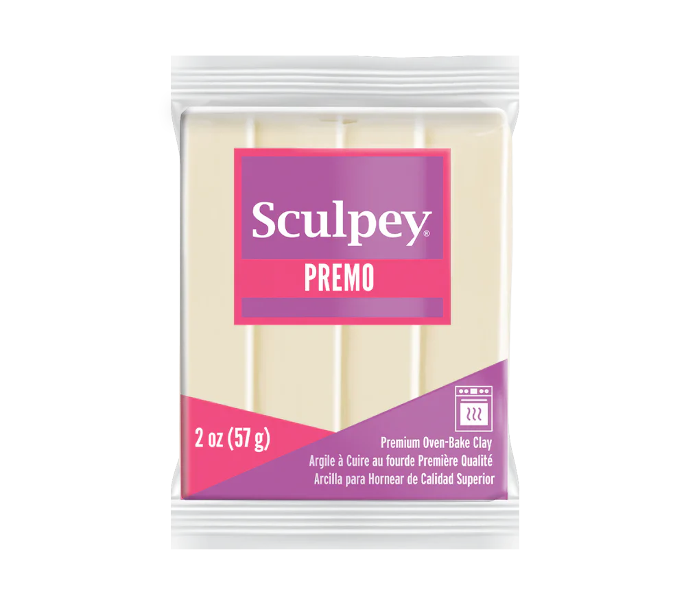 Premo Sculpey Polymer Clay 2oz  Butter Yellow