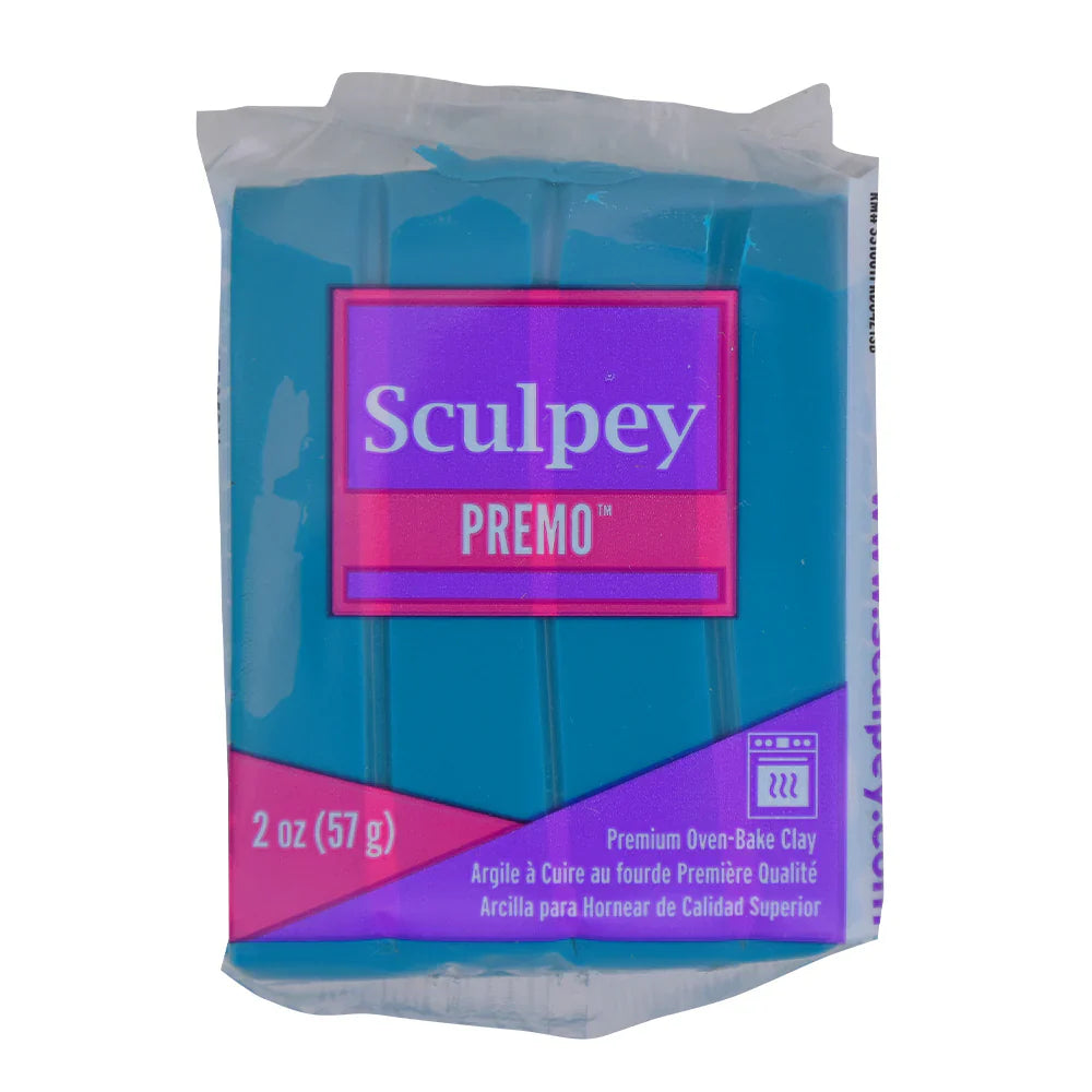 Premo Sculpey Polymer Clay 2oz Teal