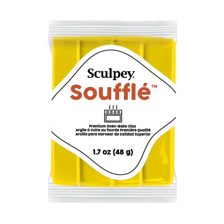 Sculpey Souffle Clay 1.7oz - Cadmium Yellow
