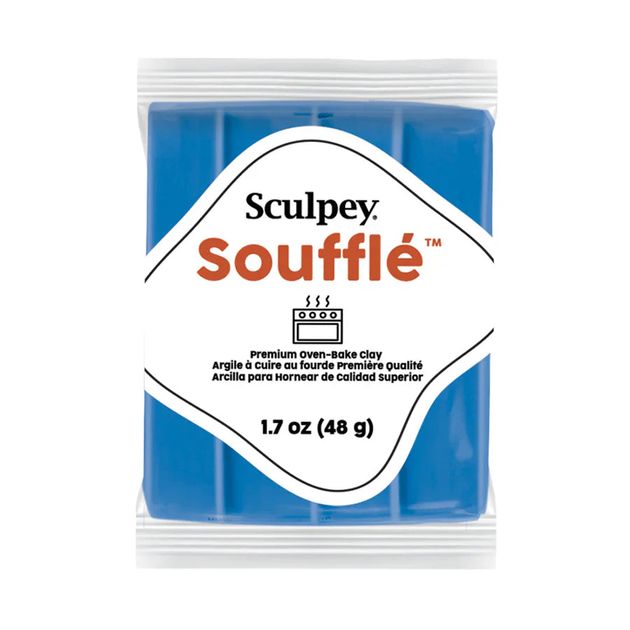 Sculpey Souffle Clay 1.7oz - Cobalt
