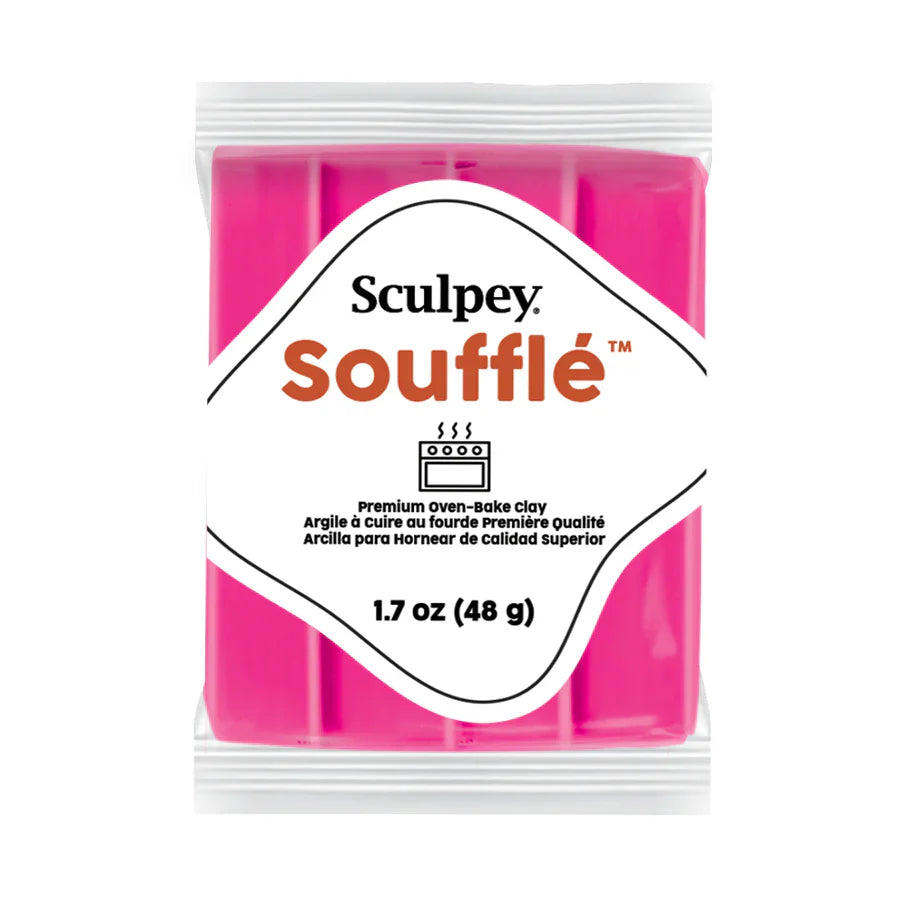 Sculpey Souffle Clay 1.7oz - Magenta