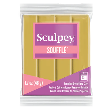 Sculpey Souffle Clay 1.7oz - Honey Mustard