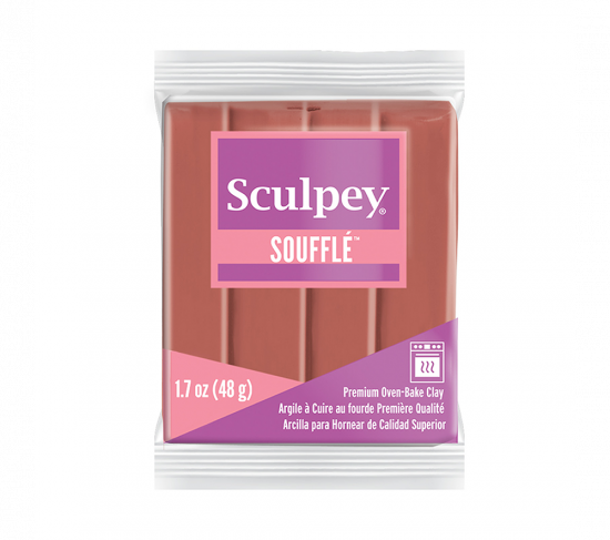 Sculpey Souffle Polymer Clay 1.7oz - Sedona