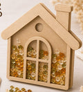 CrafTreat 3D Shaker Chipboards - House