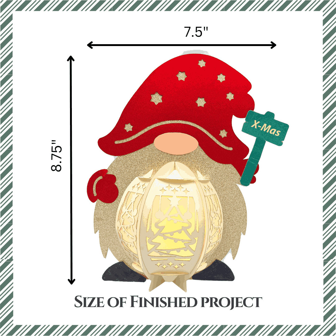 Craftreat DIY Paper Lanterns - Gnome