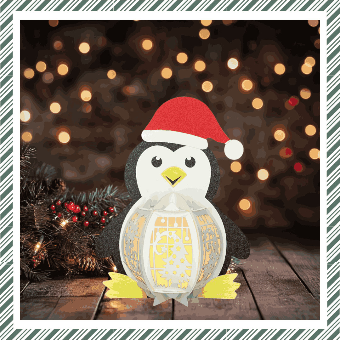 Craftreat DIY Paper Lanterns - Penguin
