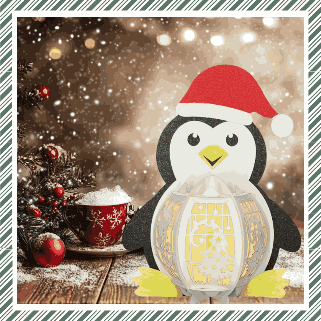 Craftreat DIY Paper Lanterns - Penguin