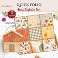 CrafTreat Quick Folio - House Explosion Box   