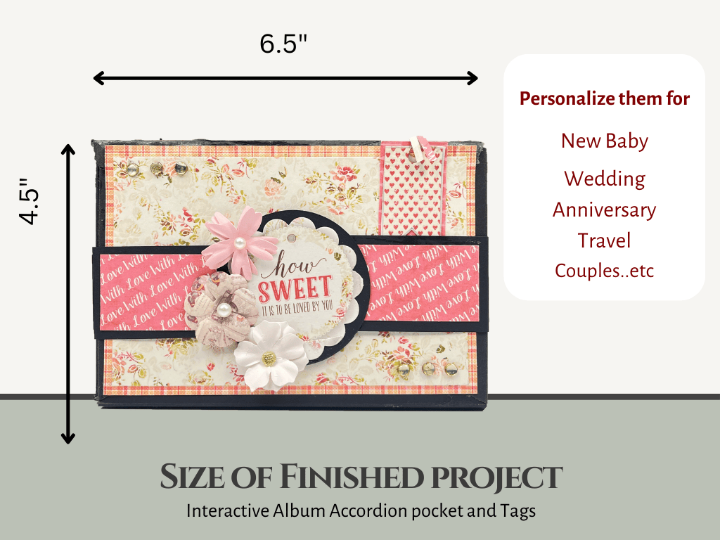 CrafTreat Scrapbook Blank Precut Album Base - Expanding Folio - White