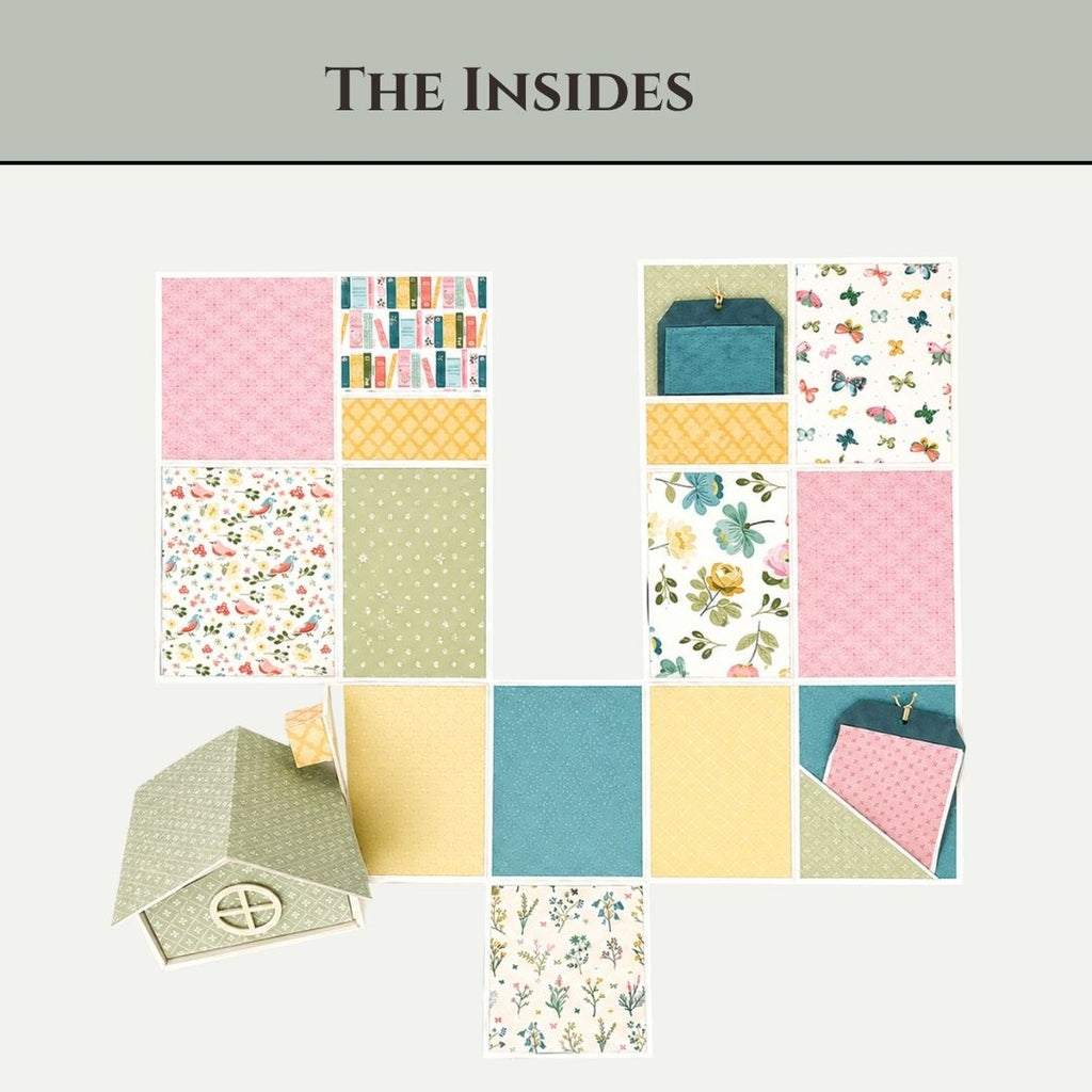 CrafTreat Scrapbook Blank - Tall House - Kraft