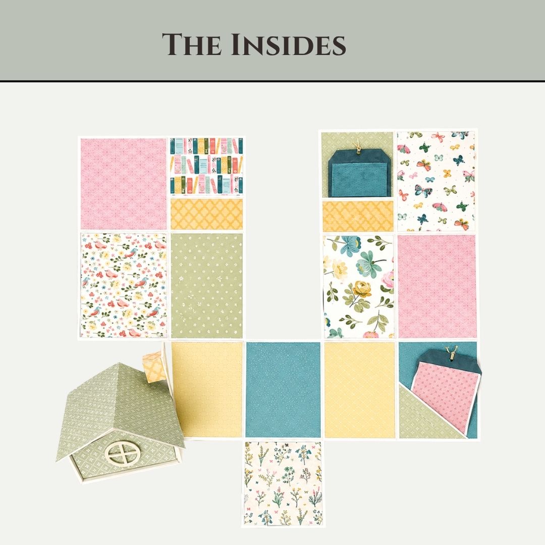 CrafTreat Scrapbook Blank - Tall House - Kraft