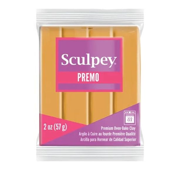 Premo Sculpey Polymer Clay 2oz Mustard
