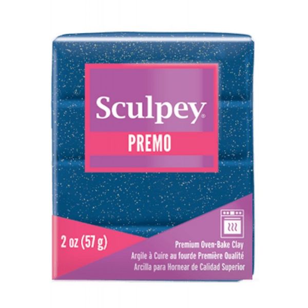 Premo Sculpey Polymer Clay 2oz Galaxy Glitter