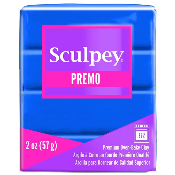 Sculpey Polymer Clay 2oz Cobalt Blue Hue