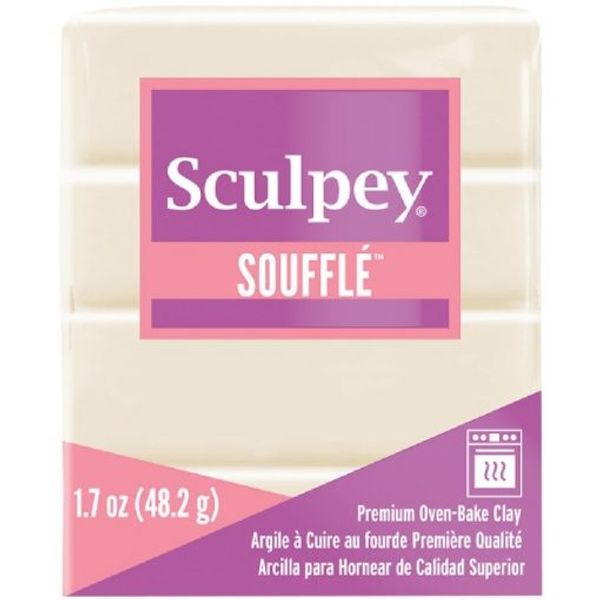 Sculpey Souffle Clay 1.7oz - Ivory